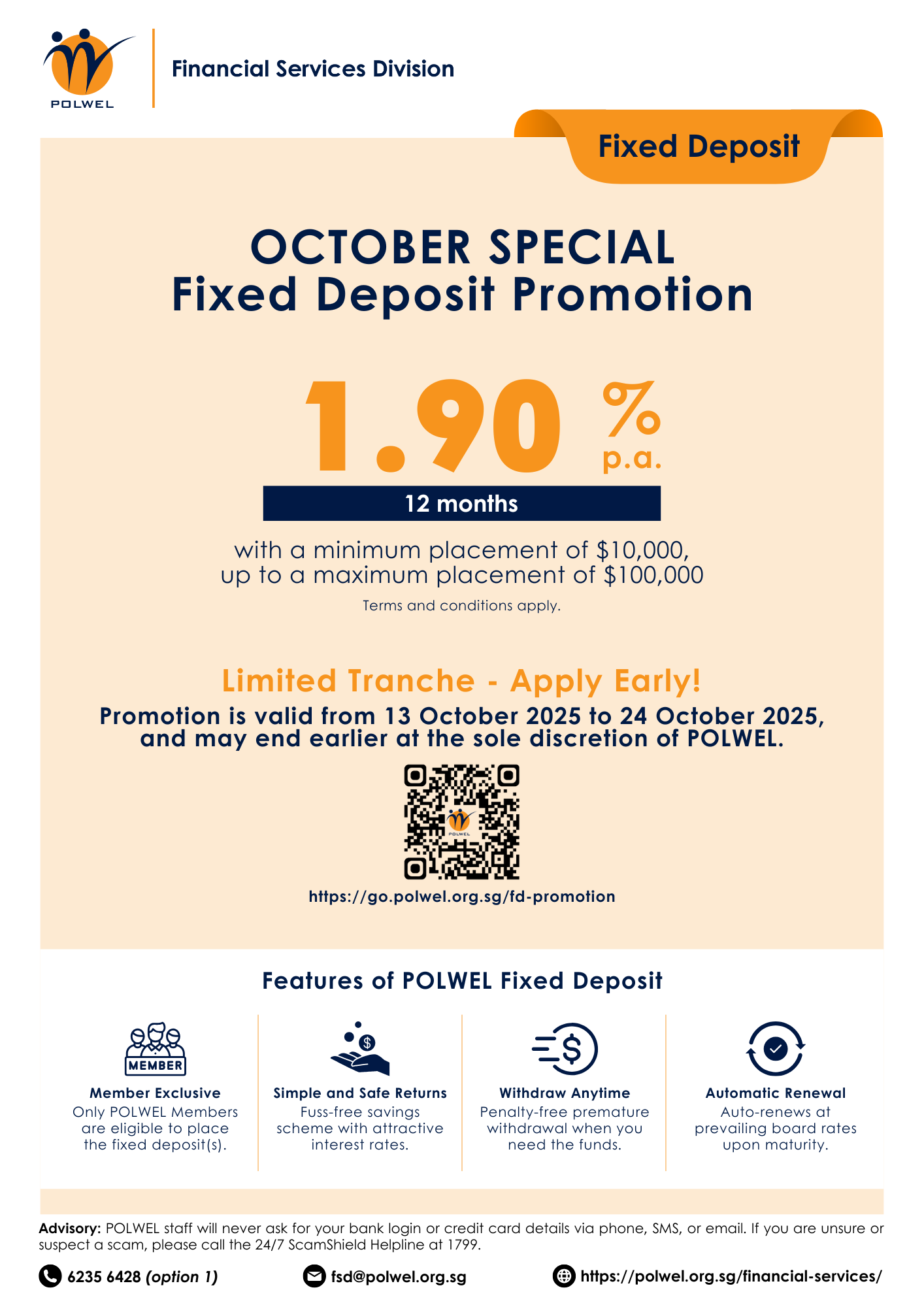 Oct'25 FD Promo